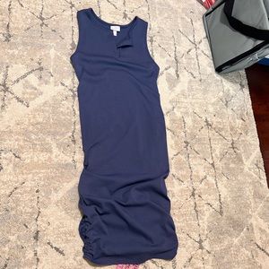 Isabel maternity ruched dress 💙